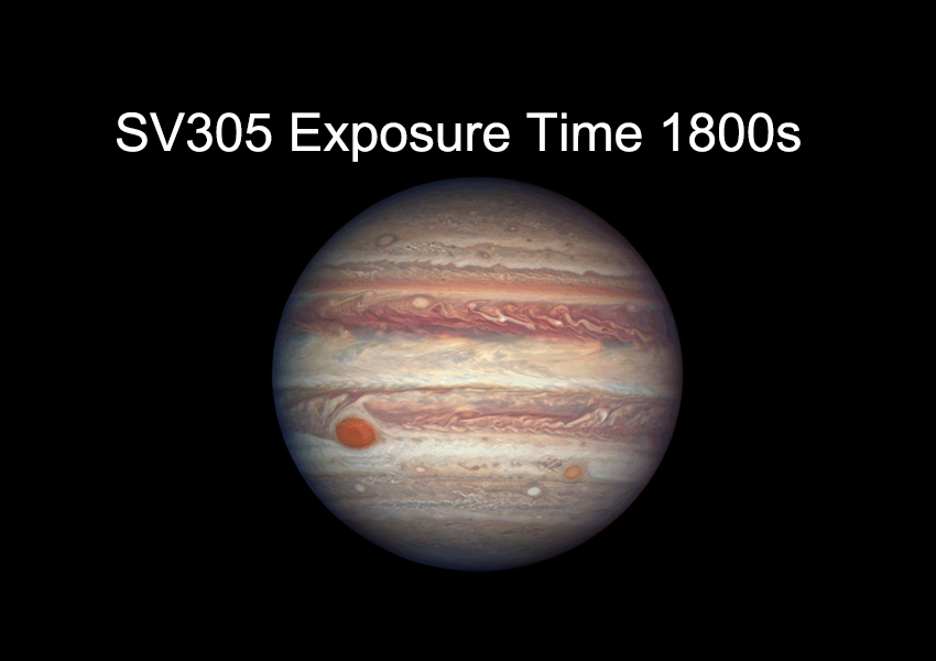 SV305 Longer Exposure Time 1800S